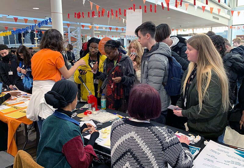 An event to recognise the International Day for the Elimination of Violence against Women was marked with seminars and information stalls at New City College Havering Sixth Form