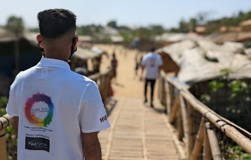Two students of New City College Tower Hamlets travelled to some of the most remote areas of Bangladesh as part of a charity project with Splash and the Human Relief Foundation