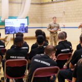 A Careers Day involving the Army, Air Force, Marines, Navy, Met Police and HM Border Force saw students on New City College’s Uniformed Public Services course receive great advice.
