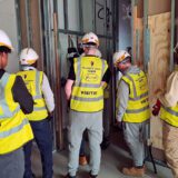 Students from New City College’s Construction & Engineering Centre in Rainham visited Willmott Dixon's Gascoigne Estate redevelopment project in Barking for an industry site visit.