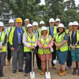 Local stakeholders join New City College staff to celebrate start of new Wellness Centre build at Epping Forest Campus