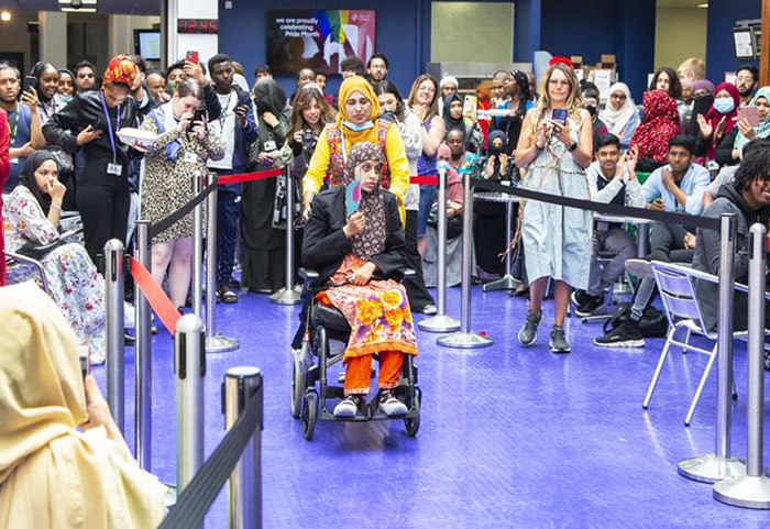 Culture Days and Fashion Shows to celebrate how inclusive and multicultural New City College is, were enjoyed by staff and students at Tower Hamlets